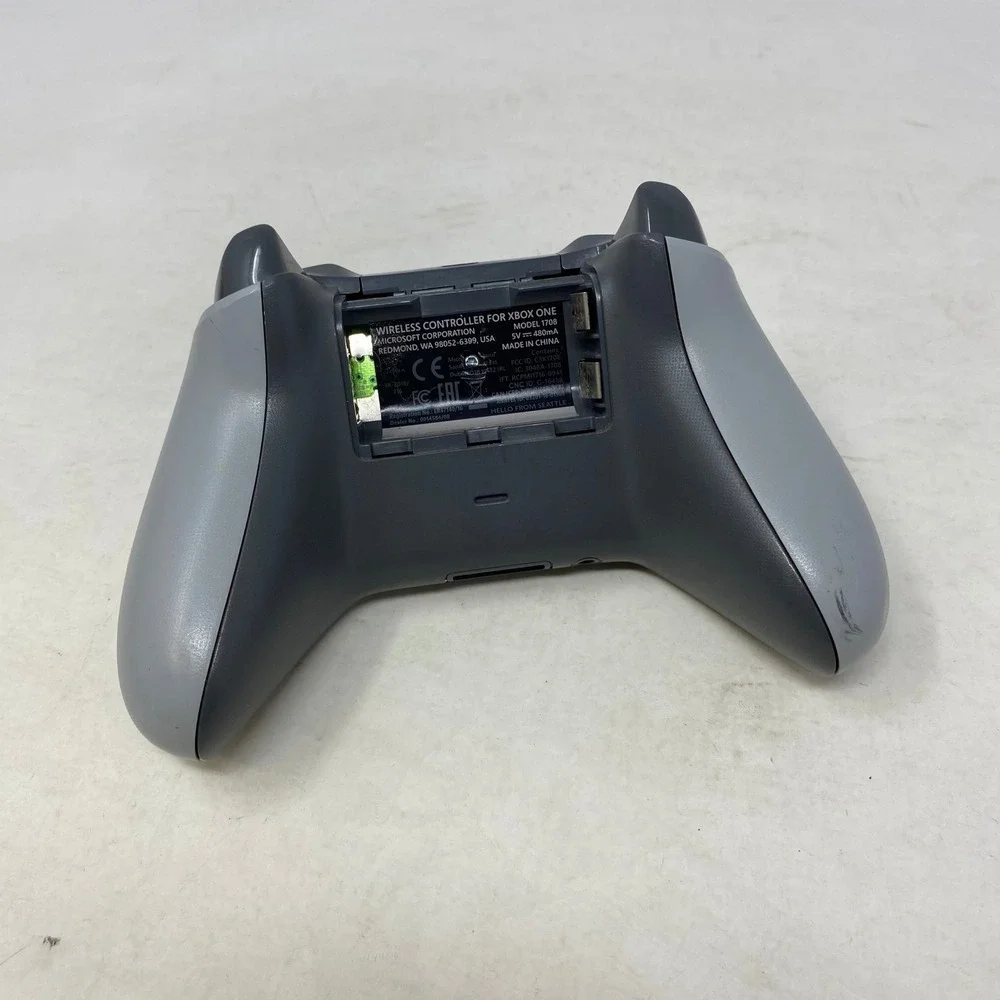 Microsoft Xbox One Wireless Controller Model 1708 Grey Green Broken‎ Left Stick